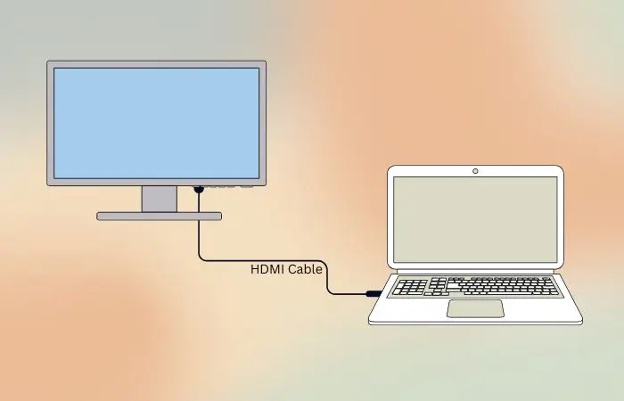 Connect Monitor to Laptop