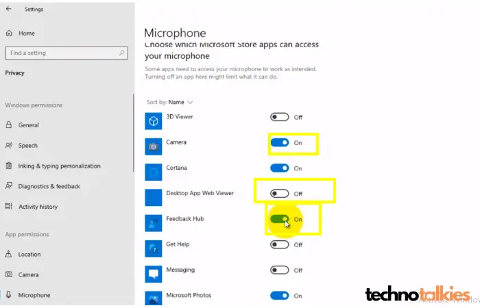 laptop mic not working