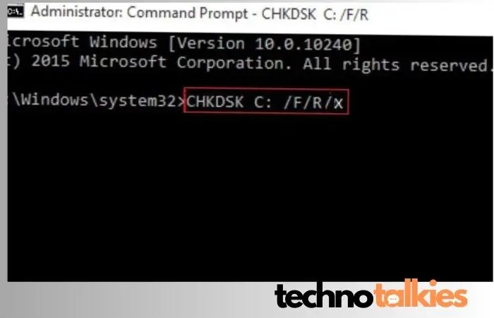Hard Disk Drive Failure: CHKDSK tools for errors