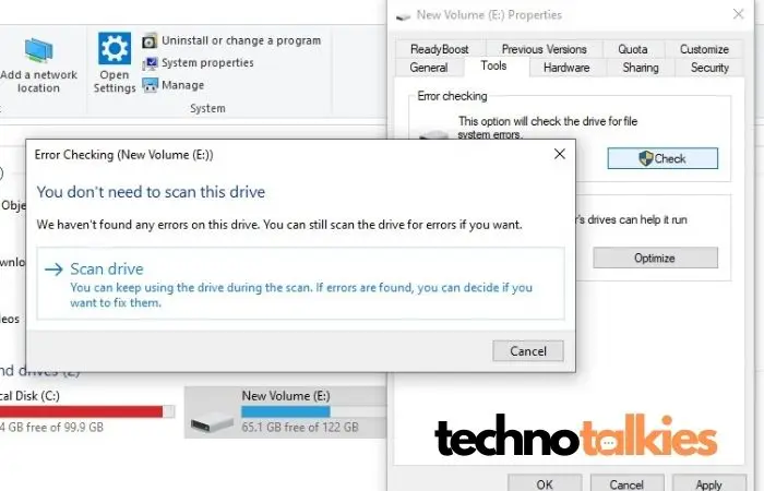 Hard Disk Drive Failure: Scan Tools for repair