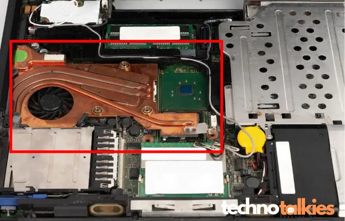 How to open laptop heatsing and cpu