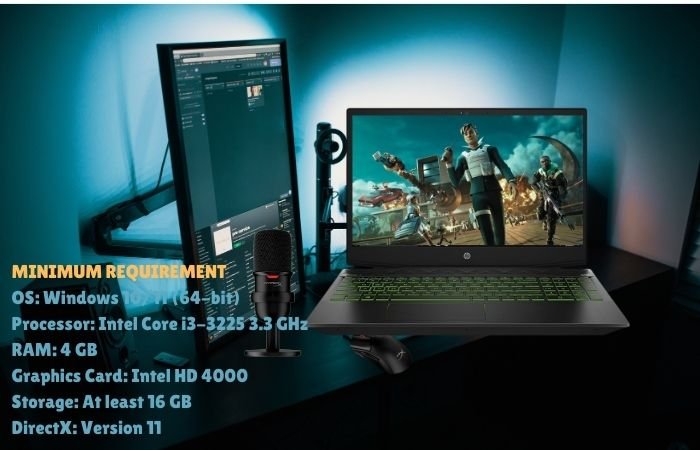 What are the minimum requirements for Fortnite on laptop